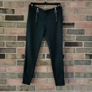 Ann Taylor Leggings, S, Black/Grey